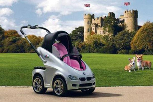 宝马“献”给凯特王妃的皇家婴儿车